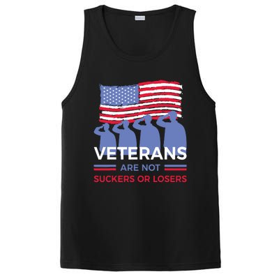 Veterans Are Not Suckers Or Losers PosiCharge Competitor Tank