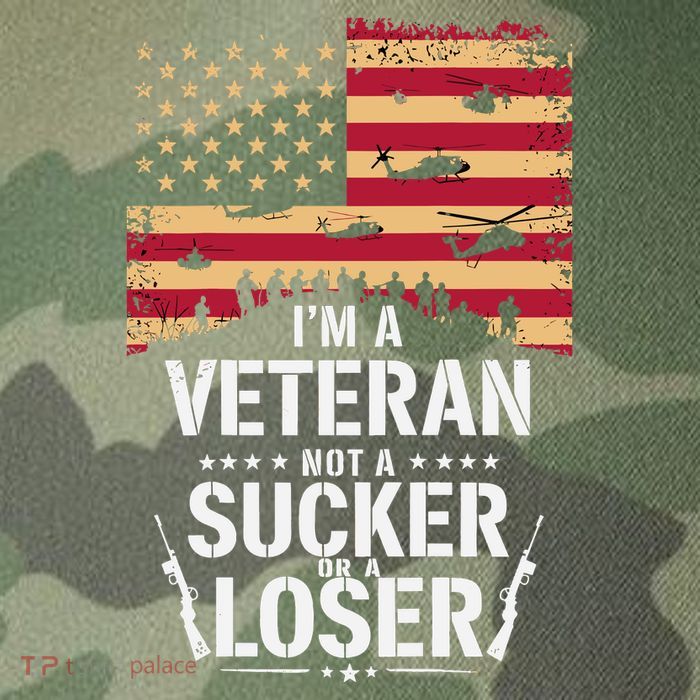 Veterans Are Not Suckers Or Losers Legacy Tie Dye Trucker Hat