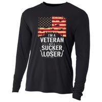 Veterans Are Not Suckers Or Losers Cooling Performance Long Sleeve Crew