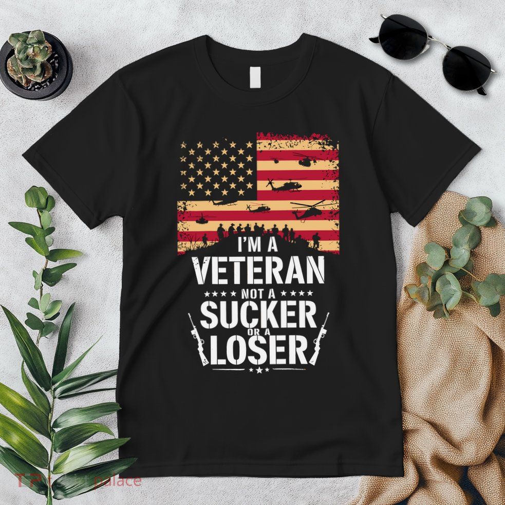 Veterans Are Not Suckers Or Losers Premium T-Shirt