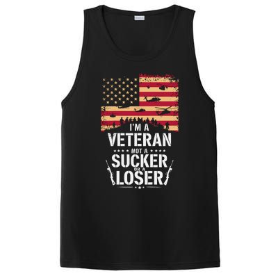 Veterans Are Not Suckers Or Losers PosiCharge Competitor Tank