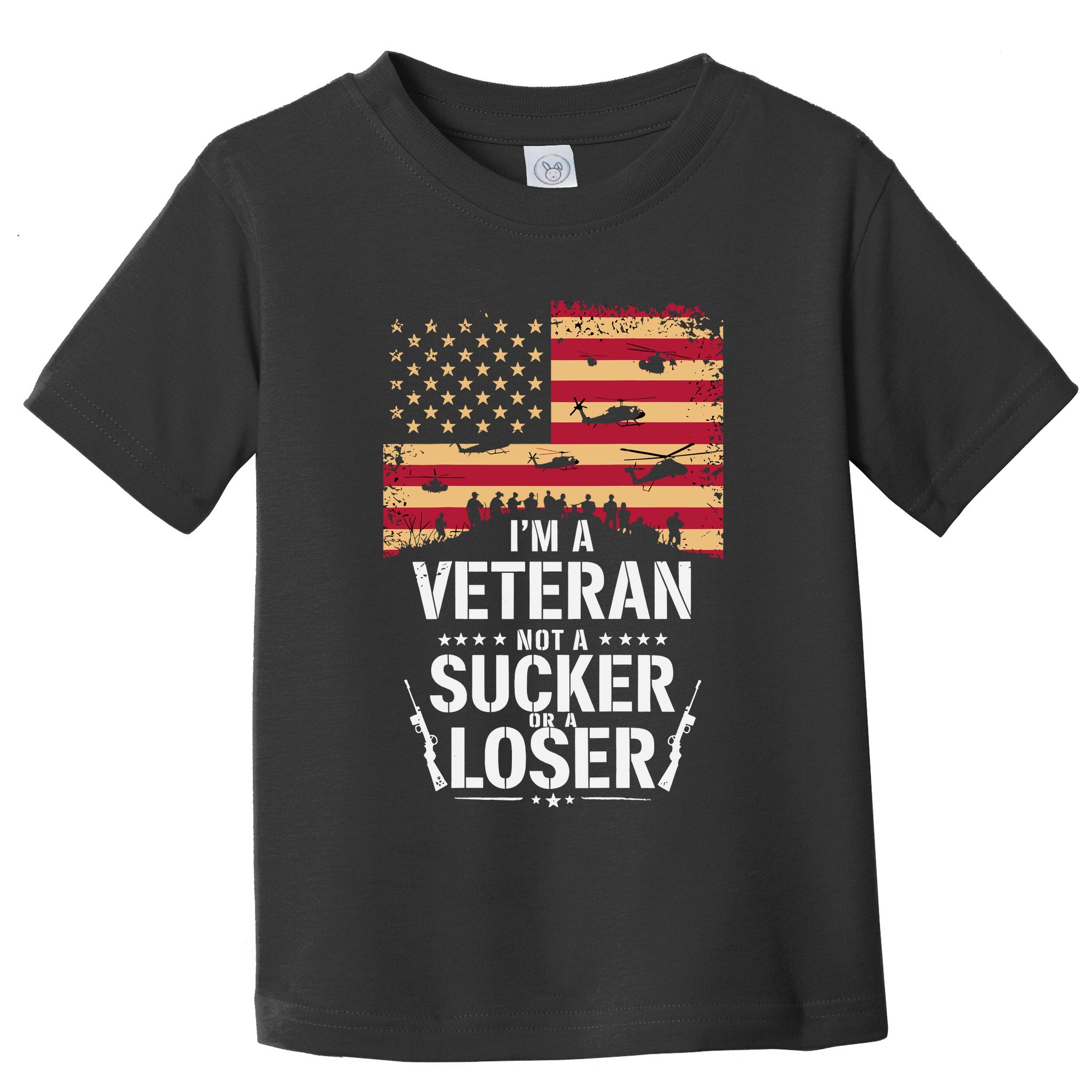 Veterans Are Not Suckers Or Losers Toddler T-Shirt
