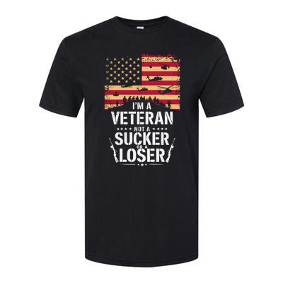 Veterans Are Not Suckers Or Losers Softstyle® CVC T-Shirt