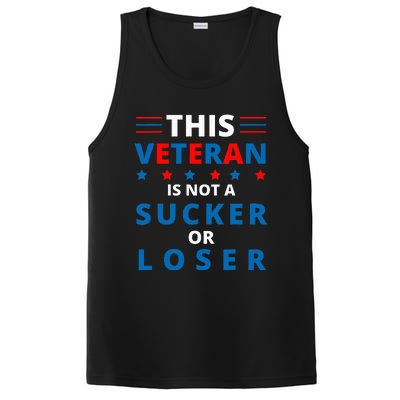 Veterans Are Not Suckers Or Losers Patriotic Pride PosiCharge Competitor Tank