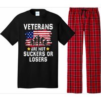 Veterans Are Not Suckers Or Losers Pajama Set