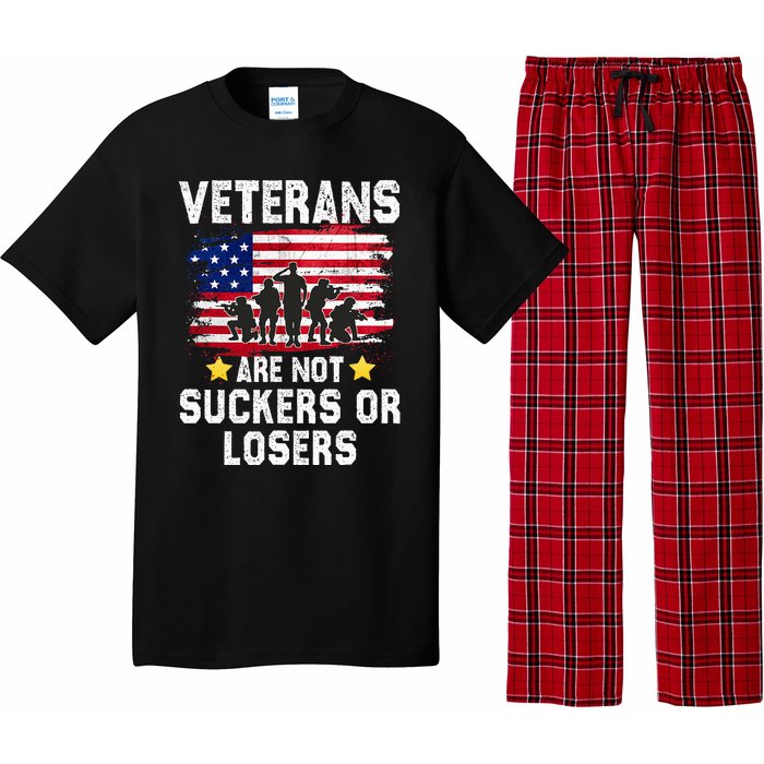 Veterans Are Not Suckers Or Losers Pajama Set