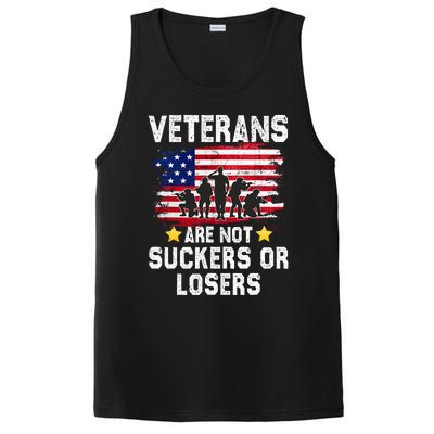 Veterans Are Not Suckers Or Losers PosiCharge Competitor Tank