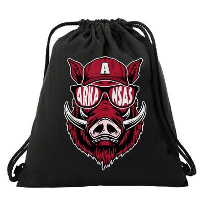 Vintage Arkansas Name Pride Apparel | Arkansas Name Styles Drawstring Bag