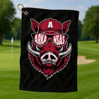 Vintage Arkansas Name Pride Apparel | Arkansas Name Styles Golf Towel