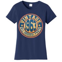 Vintage All Original Parts Emblem Shield 1963 60th Birthday Women's T-Shirt