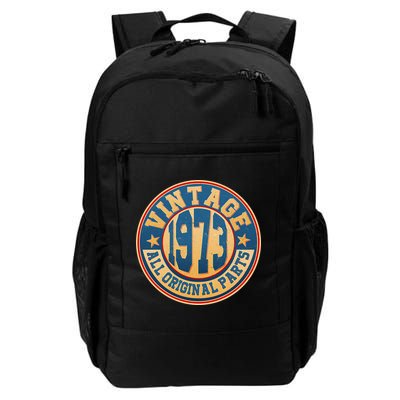 Vintage All Original Parts Emblem Shield 1973 50th Birthday Backpack