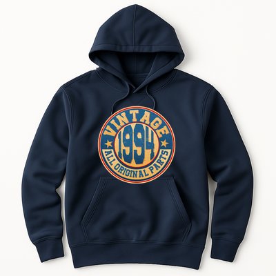 Vintage All Original Parts Emblem Shield 1994 30th Birthday Hoodie