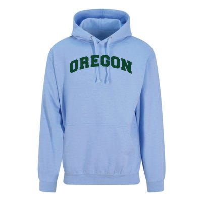 Varsity Arch Oregon Unisex Surf Hoodie