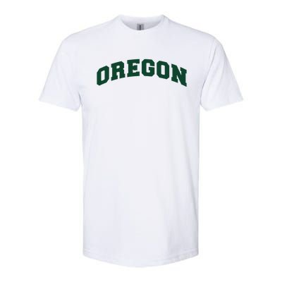 Varsity Arch Oregon Softstyle® CVC T-Shirt