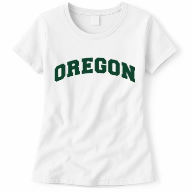 Varsity Arch Oregon Womens T-Shirt