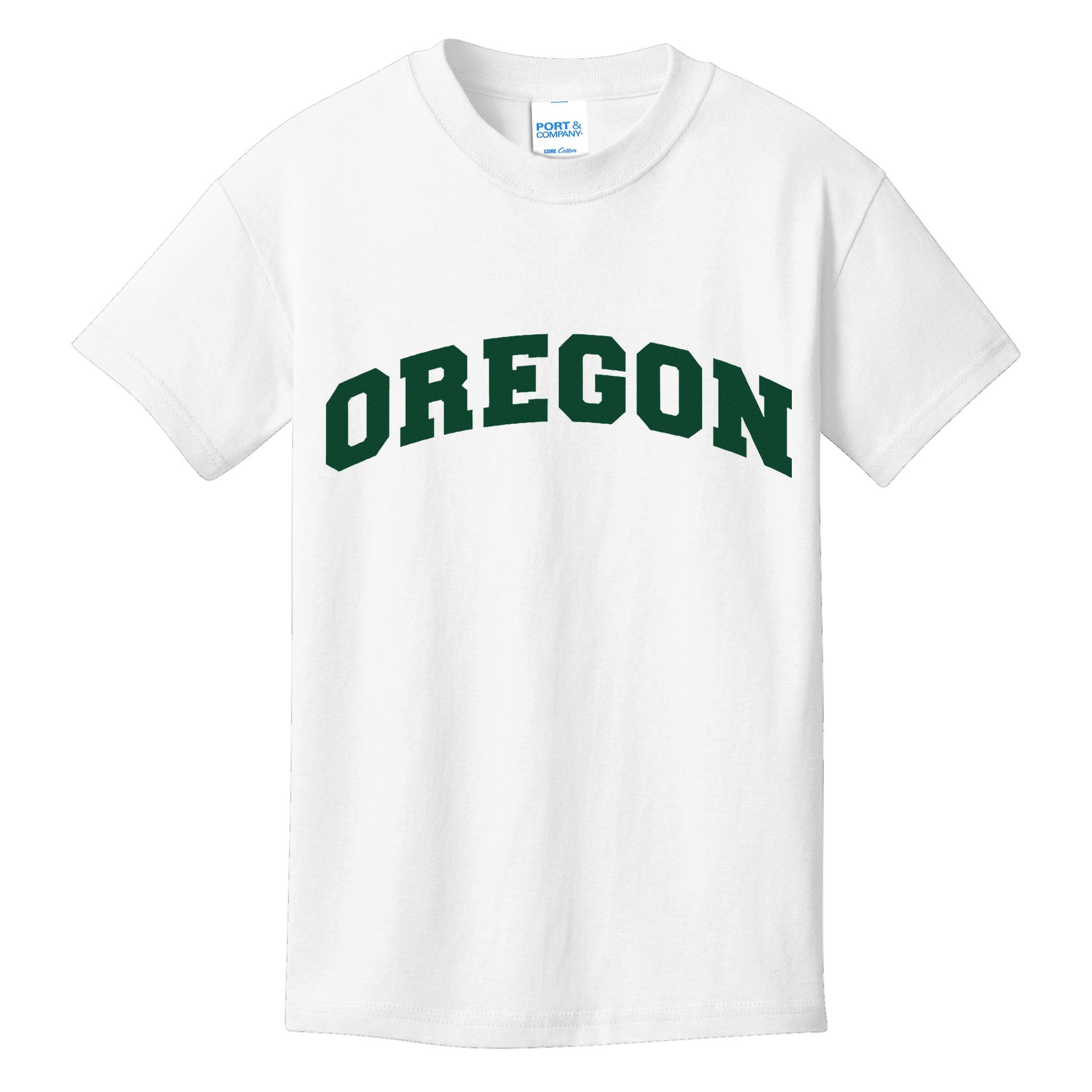 Varsity Arch Oregon Kids T-Shirt