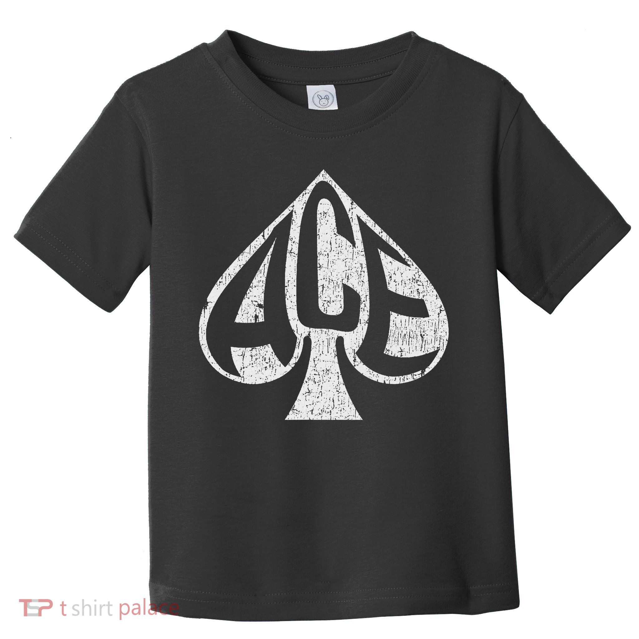 Vintage Ace Of Spades Texas Hold'em Playing Card Toddler T-Shirt