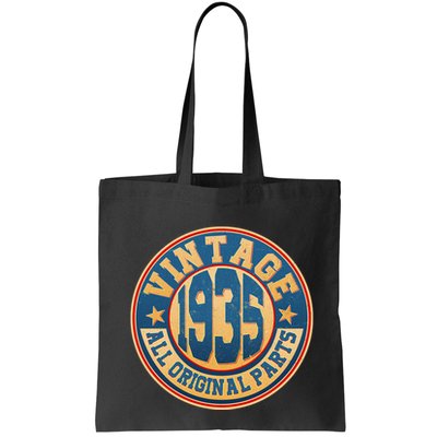 Vintage All Original Parts Emblem Shield 1935 90th Birthday Bag