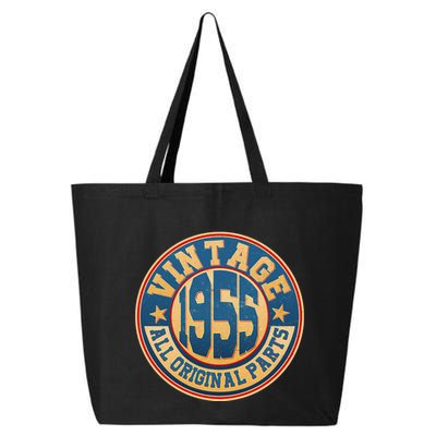 Vintage All Original Parts Emblem Shield 1955 70th Birthday 25L Jumbo Tote