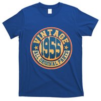 Vintage All Original Parts Emblem Shield 1955 70th Birthday T-Shirt