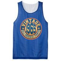 Vintage All Original Parts Emblem Shield 1965 60th Birthday Mesh Reversible Basketball Jersey Tank