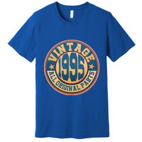 Vintage All Original Parts Emblem Shield 1995 30th Birthday Premium T-Shirt