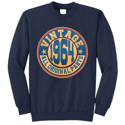 Vintage All Original Parts Emblem Shield 1964 60th Birthday Sweatshirt