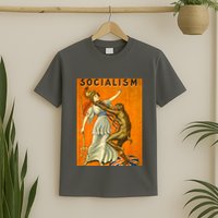 Vintage AntiSocialism Print T-Shirt