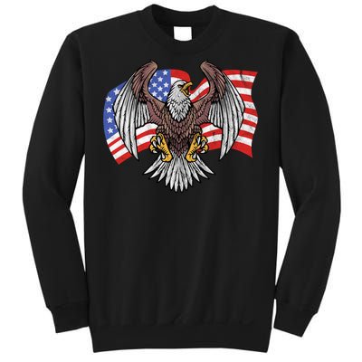 Vintage American Patriotic Eagle Sweatshirt