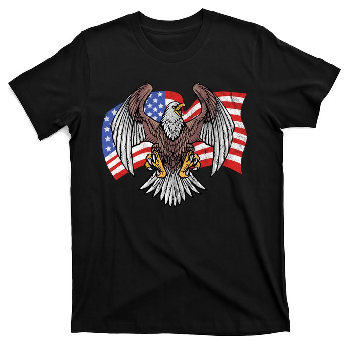 Vintage American Patriotic Eagle T-Shirt