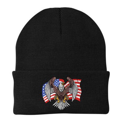Vintage American Patriotic Eagle Beanie