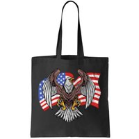 Vintage American Patriotic Eagle Tote Bag