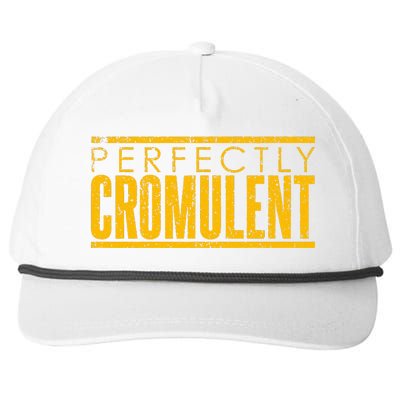 Vintage A Perfectly Cromulent Word Snapback Five-Panel Rope Hat