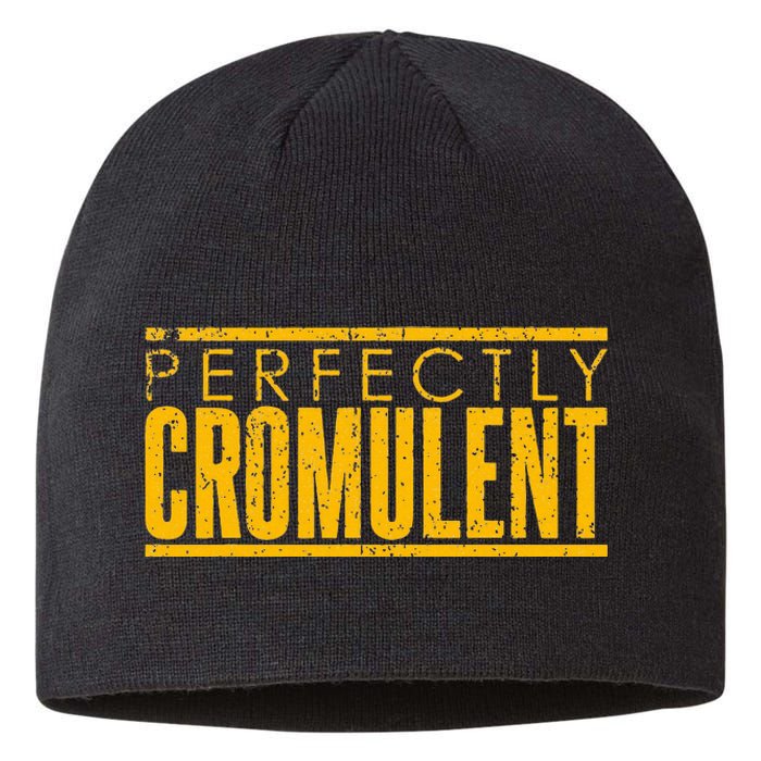 Vintage A Perfectly Cromulent Word Sustainable Beanie