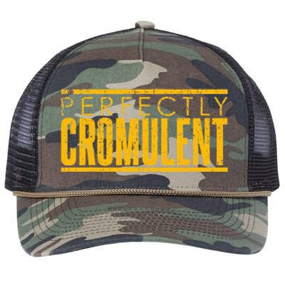 Vintage A Perfectly Cromulent Word Retro Rope Trucker Hat Cap