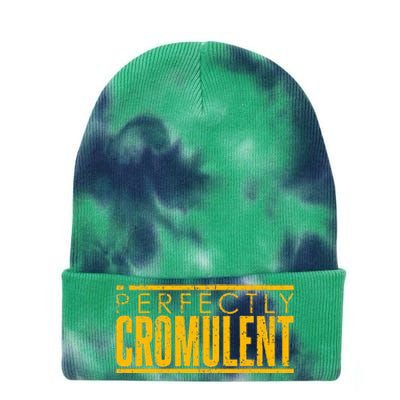 Vintage A Perfectly Cromulent Word Tie Dye 12in Knit Beanie