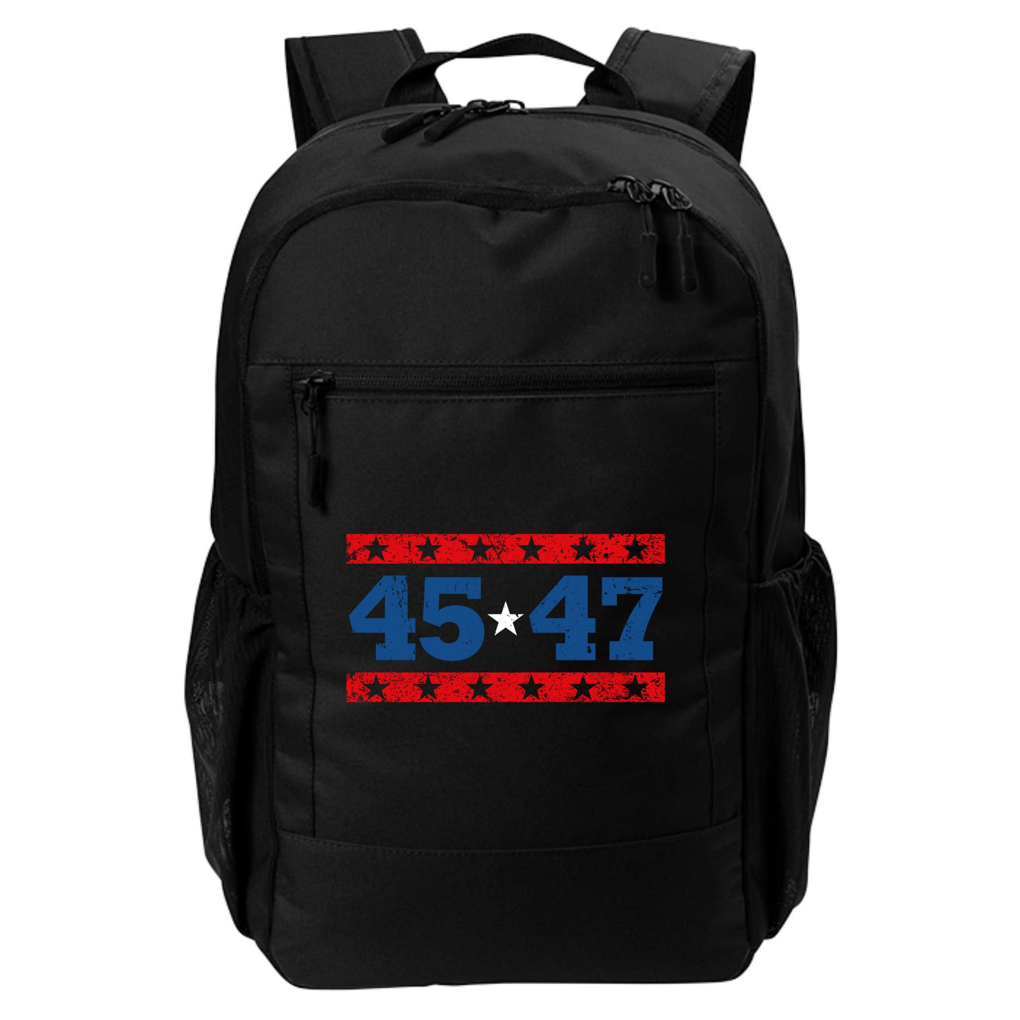 Vintage American President Trump 45 47 2024 Election Backpack