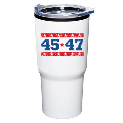 Vintage American President Trump 45 47 2024 Election Tumbler