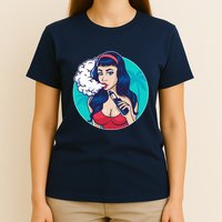 Vaping Cloud Vape Lady T-Shirt