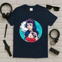 Vaping Cloud Vape Lady T-Shirt