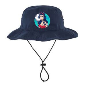 Vaping Cloud Vape Lady Legacy Cool Fit Booney Bucket Hat