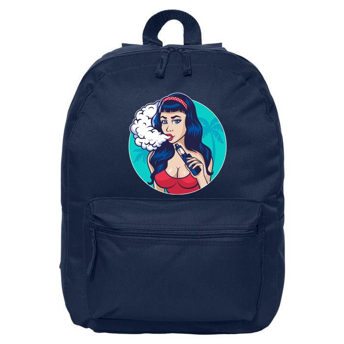 Vaping Cloud Vape Lady 16 in Basic Backpack