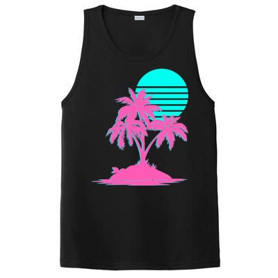 Vapor Wave Beach PosiCharge Competitor Tank