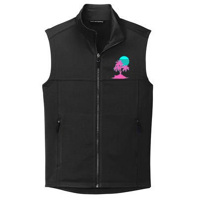 Vapor Wave Beach Collective Smooth Fleece Vest