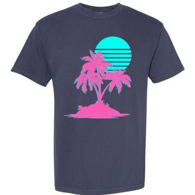 Vapor Wave Beach Garment-Dyed Heavyweight T-Shirt