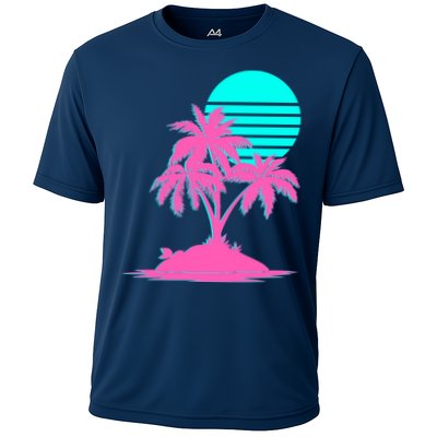 Vapor Wave Beach Performance Shirt