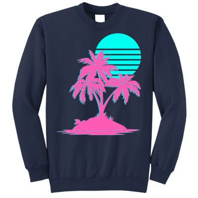 Vapor Wave Beach Sweatshirt