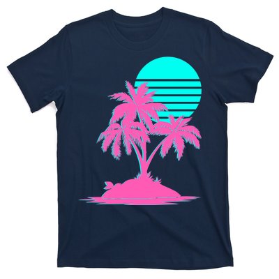 Vapor Wave Beach T-Shirt