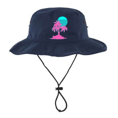 Vapor Wave Beach Bucket Hat