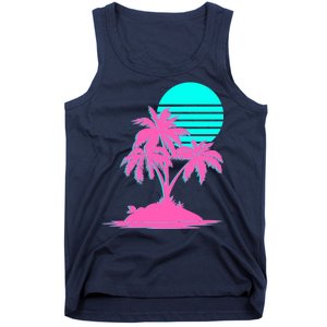 Vapor Wave Beach Tank Top